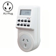 AC 240V Smart Home Plug-in LCD Display Clock Summer Time Function 12/24 Hours Changeable Timer Switch Socket, AU Plug - Energy Saving Timer Socket by PMC TechLife | Online Shopping South Africa | PMC TechLife | Buy Now Pay Later Mobicred