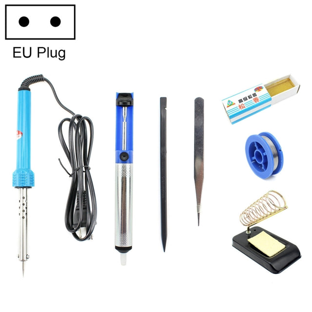 JIAFA JF-8123 8 in 1 60W Soldering Iron Tool Set, Voltage: 220V