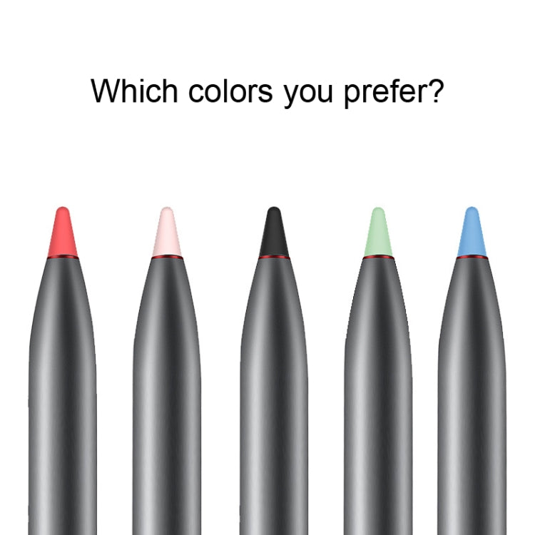 8 PCS Non-slip Mute Wear-resistant Nib Cover for M-pencil Lite (Black)