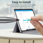 8 PCS Non-slip Mute Wear-resistant Nib Cover for M-pencil Lite (Dark Blue)