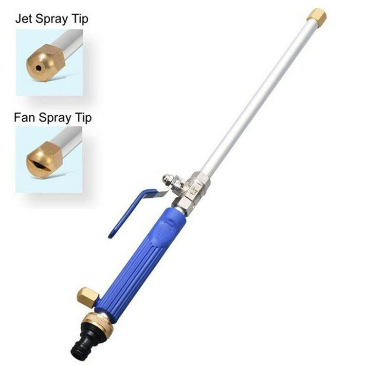 Garden Lawn Irrigation High Pressure Hose Spray Nozzle Car Wash Cleaning Tools Set (Yellow)