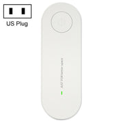 Mini Household Wireless Ultrasonic Deodorizer Vacuum Cleaner Dust Mite Controller, US Plug(White)