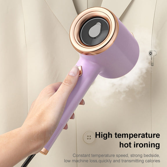 GT-01 33W Handheld Garment Steamer Electric Iron, US Plug(Beige White)