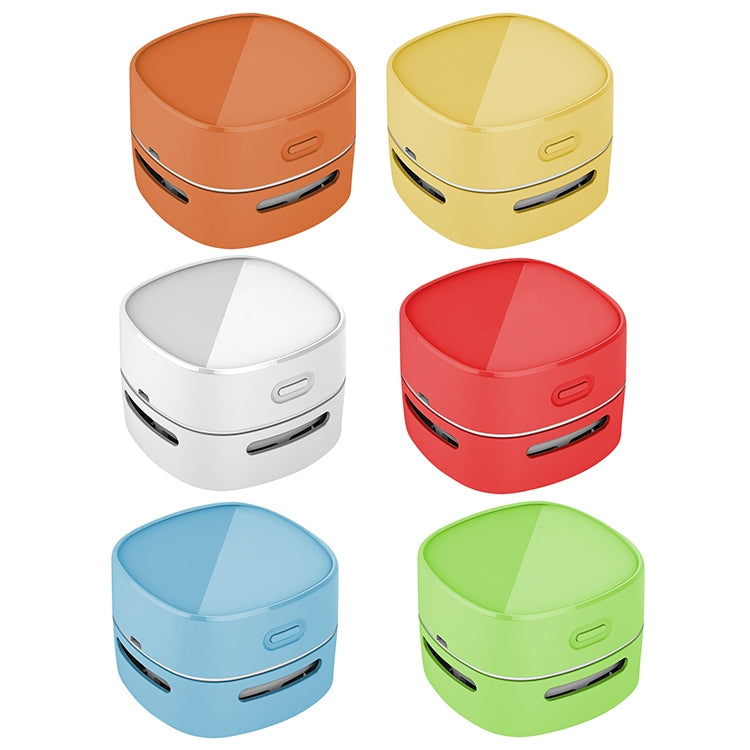 4W Hardcover Rechargeable Style Portable Handheld Wireless Mini Desktop Vacuum Cleaner(Red)
