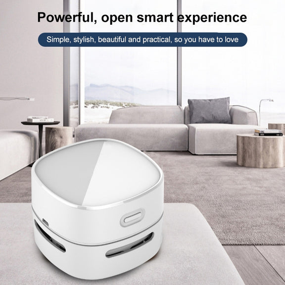 4W Hardcover Rechargeable Style Portable Handheld Wireless Mini Desktop Vacuum Cleaner(Red)