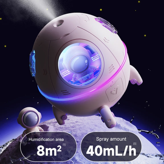 Lunar Type-C Desktop Humidifier Ambient Lamp (Grey)