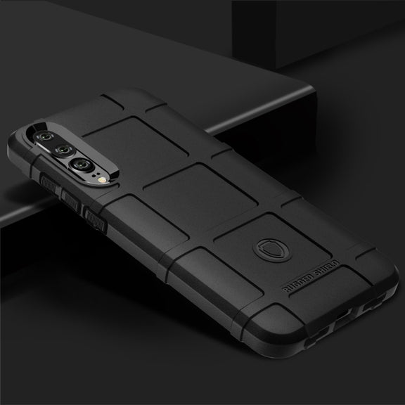 Full Coverage Shockproof TPU Case for Huawei P20 Pro(Black)