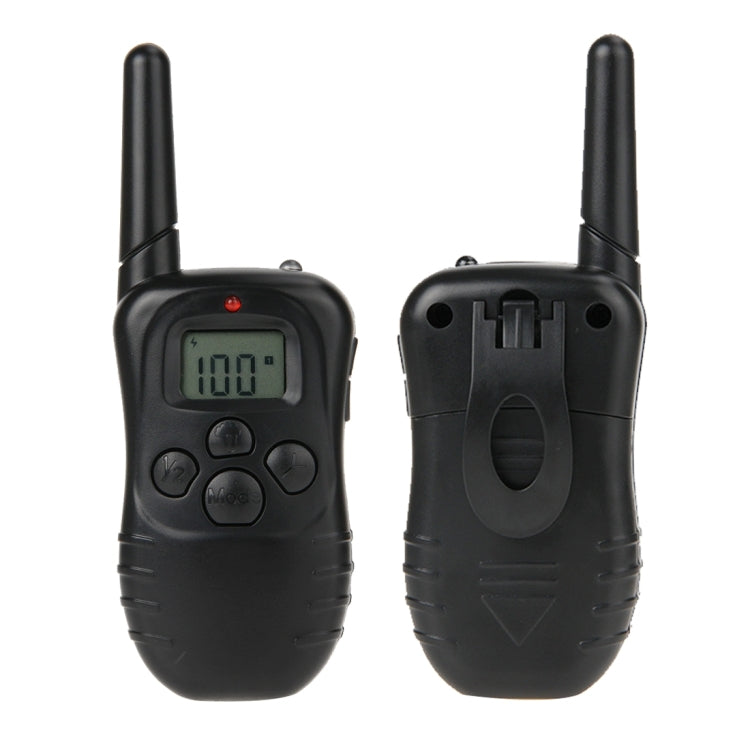 Rechargeable and Water-resistant 300m Remote Pet Dog Training Collar with LCD display