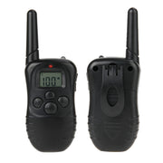 Rechargeable and Water-resistant 300m Remote Pet Dog Training Collar with LCD display