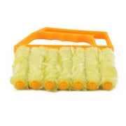 Microfiber Blinds Cleaning Brush Slat Dust Cleaner Clip Window Air Conditioner Duster