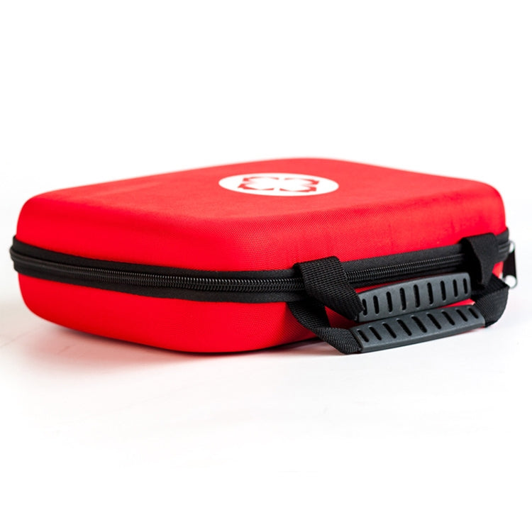 EVA Portable Car Home Outdoor Emergency Supplies Kit Survival Rescue Box(Red)