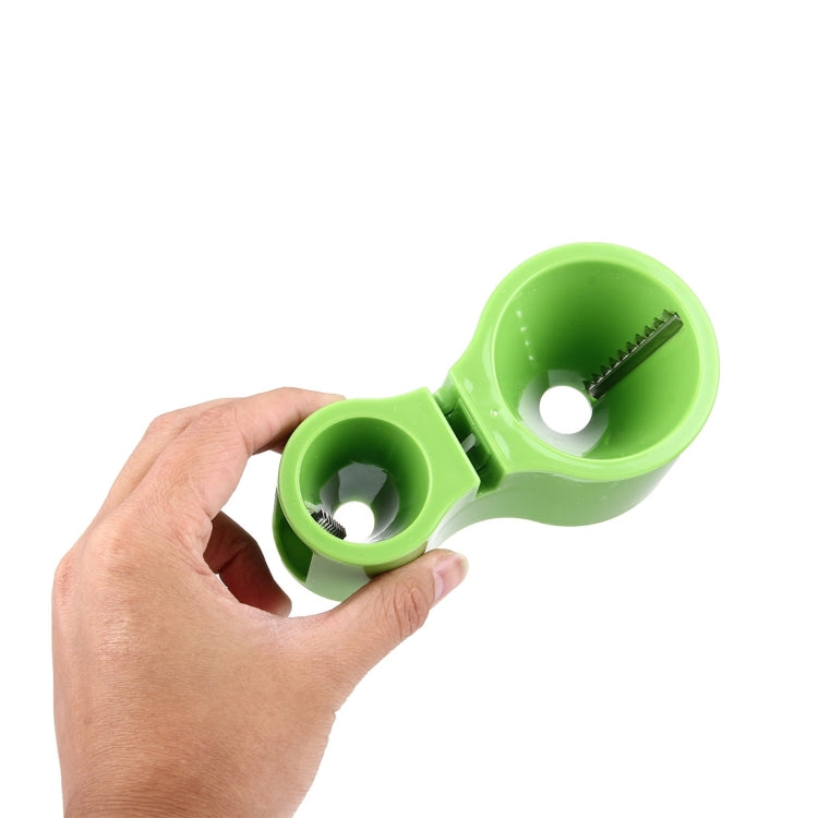 Multifunctional Spiral Double-Headed Grater With Sharpener Kitchen Gadgets(Green)