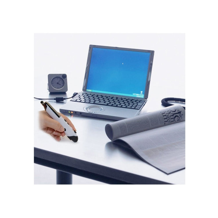 PR-08 2.4G Innovative Pen-style Handheld Wireless Smart Mouse, Effective Distance: 10m(Grey)