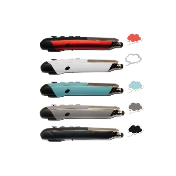 PR-08 2.4G Innovative Pen-style Handheld Wireless Smart Mouse, Support Windows 8 / 7 / Vista / XP /  2000 / Android / Linux / Mac OS. , Effective Distance: 10m(Red)