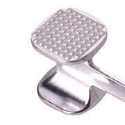 2 PCS Aluminum Alloy Loose Tenderizers Meat Hammer Steak Pork Kitchen Tools, Middle Size: 5.0 x 22.5cm