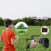 V770 Portable 0.39 inch OLED Large Screen Head-mounted HD Display, Support NTSC / PAL