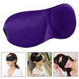 3D Portable Shading Sleep Rest Aid Cover Eye Patch Sleeping Mask Female Cute Eye Mask(Purple) - free shipping - PMC TechLife - Order now!