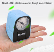 Mini Manual Child Deformation Alarm Clock Robot Toy (Pink)
