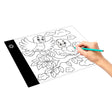 A5 Size Ultra-thin USB Three Level of Brightness Dimmable Acrylic Copy Boards Anime Sketch Drawing Sketchpad, with USB Cable & Plug -  by PMC TechLife | Online Shopping South Africa | PMC TechLife | Buy Now Pay Later Mobicred