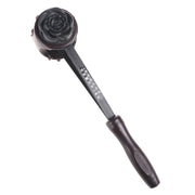 Rose Flower Shape Multi-functional Elastic Massager for The Elderly