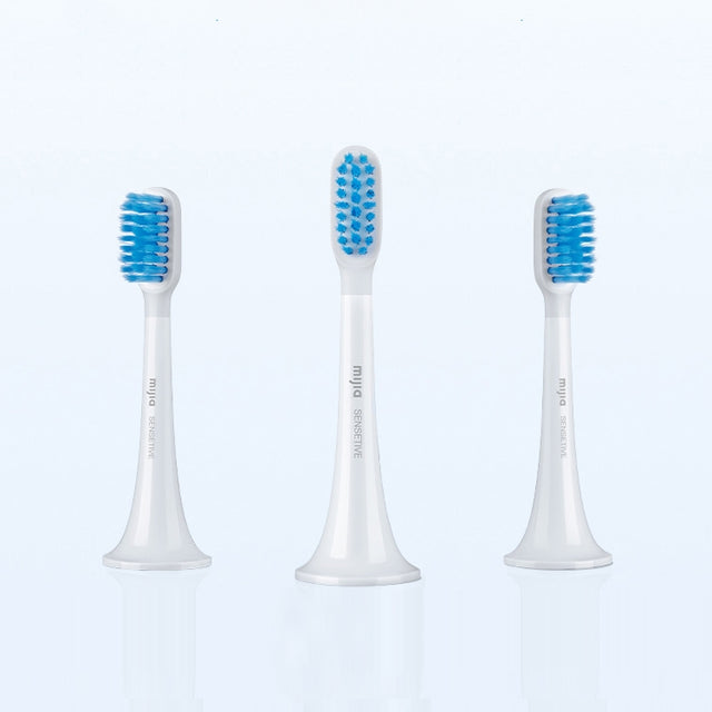 3 PCS Original Xiaomi Mijia Electric Toothbrush Heads Replacement Oral Health Care (Sensitive Type)(White)