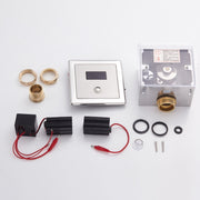 Recessed Wall in Type Flush Valve for Auto-induction Toilet, with Automatic and Manual Function DC AC