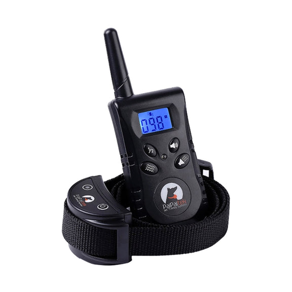 PD520V Automatic Anti Barking Collar Pet Training Control System for Dogs(Black)