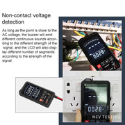 HY128A Conventional Screen Ultra-thin Touch Smart Digital Multimeter Fully Automatic High Precision True Effective Value Multimeter