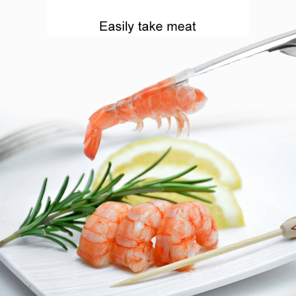 304 Stainless Steel Shrimp Shelling Tool Seafood Shell Remover Kitchen Gadgets