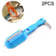 2 PCS Kitchen Essential Fish Scraper Fish Scale Planing Knife with Cover (Blue) - Gadgets by PMC TechLife | Online Shopping South Africa | PMC TechLife | Buy Now Pay Later Mobicred