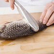 Kitchen Essential Stainless Steel Bidirectional Sawtooth Fish Scraper Fish Scale Planing Knife - Gadgets by PMC TechLife | Online Shopping South Africa | PMC TechLife | Buy Now Pay Later Mobicred