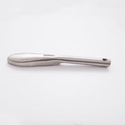 Kitchen Essential Stainless Steel Bidirectional Sawtooth Fish Scraper Fish Scale Planing Knife
