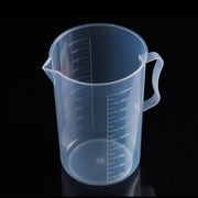 2000ml PP Plastic Flask Digital Measuring Cup Cylinder Scale Measure Glass Lab Laboratory Tools (Transparent)