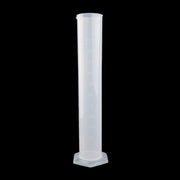 1000mL PP Plastic Spout Graduation Measuring Cylinder with Hexagonal Base (Transparent)