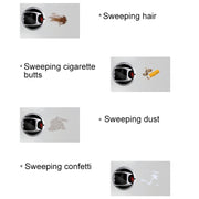 FD-3RSW(IB)CS 800Pa Suction Smart Household Vacuum Cleaner Clean Robot with Remote Control