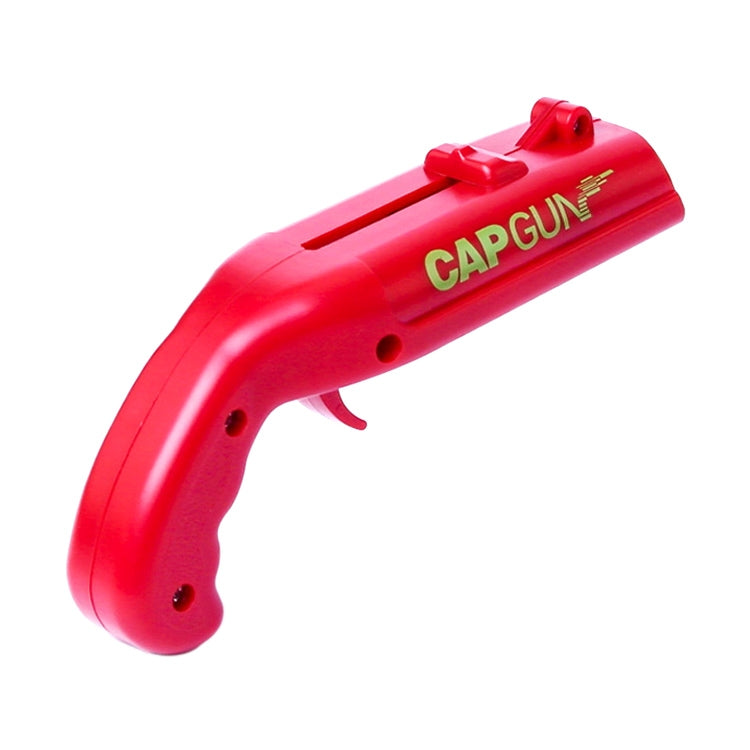 Creative Beer Bottle Opener Cap Launch Kitchen Bar Tool(Red)