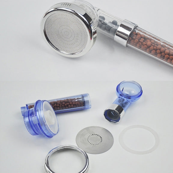 PC Negative Ions Shower Head, Size: Small, Interface:  2cm(Blue)