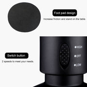 Tower Type USB Electric Fan Leafless Air-conditioning Fan(Black)