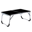 Rubber Mat Adjustable Portable Laptop Table Folding Stand Computer Reading Desk Bed Tray (Black) - Laptop Stand by PMC TechLife | Online Shopping South Africa | PMC TechLife | Buy Now Pay Later Mobicred