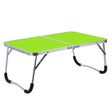 Rubber Mat Adjustable Portable Laptop Table Folding Stand Computer Reading Desk Bed Tray (Green) - Laptop Stand by PMC TechLife | Online Shopping South Africa | PMC TechLife | Buy Now Pay Later Mobicred