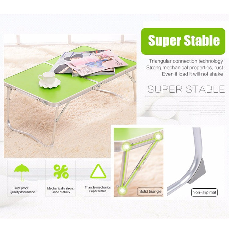 Plastic Mat Adjustable Portable Laptop Table Folding Stand Computer Reading Desk Bed Tray (Pink)