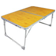 Plastic Mat Adjustable Portable Laptop Table Folding Stand Computer Reading Desk Bed Tray (Wood) - Laptop Stand by PMC TechLife | Online Shopping South Africa | PMC TechLife | Buy Now Pay Later Mobicred