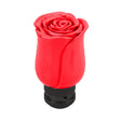 Rose Flower Shaped Universal Vehicle Car Manual Automatic Gear Shift Knob (Red) - free shipping - PMC TechLife - Order now!