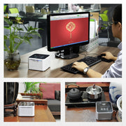 Nobico J008 Air Purifier Home Desktop Negative Ion Mini Purifier(White)