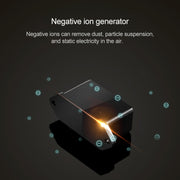 Nobico J008 Air Purifier Home Desktop Negative Ion Mini Purifier(Brown)