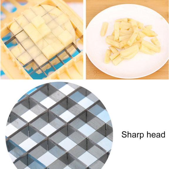 Kitchen Gadget Multi-function Potato Slicer(White)