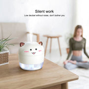 WT-H21 Devil Atomizing Humidifier with Colorful Night Lights, Water Tank Capacity: 200mL(Black)