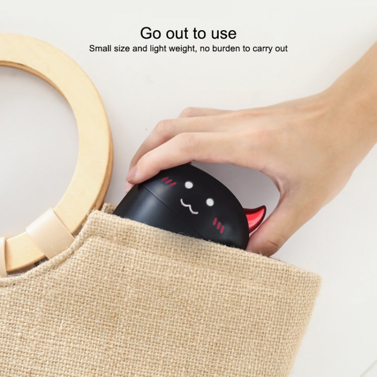 WT-H21 Devil Atomizing Humidifier with Colorful Night Lights, Water Tank Capacity: 200mL(Black)