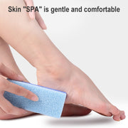040 PU Striped Grindstone Foot Care Massage File, Color Random Delivery