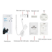 Supereyes Y003 Pet Ear Canal Nasal Cavity Water-resistant Electronic Digital Endoscope